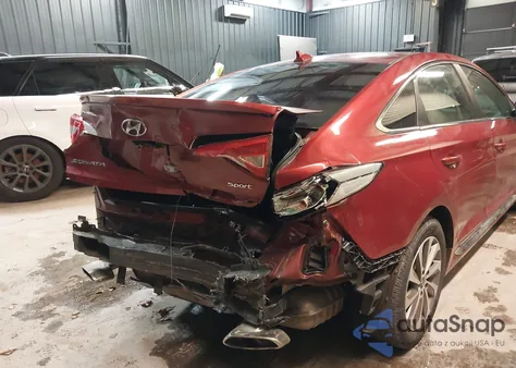 2016 Hyundai Sonata Sport z USA, uszkodzony, nr VIN 5NPE34AF5GH343911